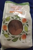 Mängden socker i Abricots secs 250 g