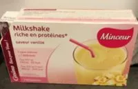 Mängden socker i Milkshake saveur Vanille