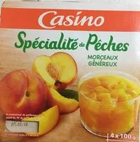 Mängden socker i Spécialité de pêches