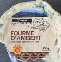 Mängden socker i Fourme d'Ambert Appellation d'Origine Protégée