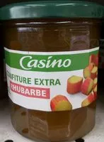 Mängden socker i Confiture extra rhubarbe