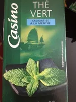 Mängden socker i Thé vert - Aromatisé à la menthe - 25 sachets fraîcheur