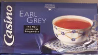 Mängden socker i Thé Earl Grey thé noir aromatisé bergamote 25 sachets fraîcheur