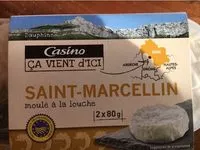 Mängden socker i Saint-Marcellin IGP moulé à la louche