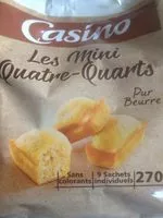 Mängden socker i Les mini quatre quarts