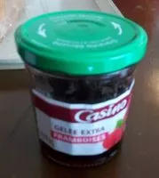 Mängden socker i Gelée extra framboises