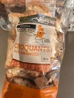 Mängden socker i Croquants aux amandes
