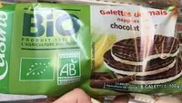 Mängden socker i Galettes de maïs au chocolat noir bio