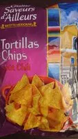 Mängden socker i Tortilla chips goût fromage recette mexicaine