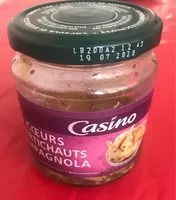 Mängden socker i Coeurs Artichauts Campagnola