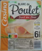 Mängden socker i Blanc de poulet doré au four