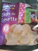 Mängden socker i Chips Crevette