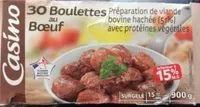 Mängden socker i Boulettes au boeuf VBF 15%