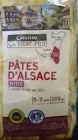 Mängden socker i Nids aux 7 oeufs