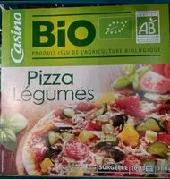 Mängden socker i Pizza légumes BIO