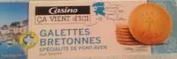 Mängden socker i galettes bretonnes spécialité de Pont-Aven