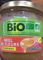 Mängden socker i Miel de Fleurs crémeux BIO