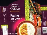 Mängden socker i Poulet au curry et riz