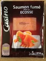 Mängden socker i Saumon fumé élevé en Ecosse