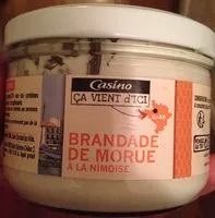 Mängden socker i Brandade de morue à la nîmoise