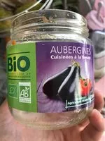 Mängden socker i Aubergines cuisinées à la tomate bio