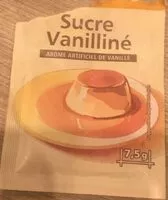 Mängden socker i Sucre vanilliné