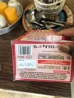 Mängden socker i Crème glacée chocolat blanc