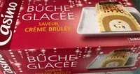 Mängden socker i Bûche glacée Saveur crème brulée