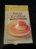 Mängden socker i Sucre vanilliné arôme artificiel de vanille