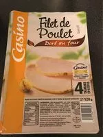 Mängden socker i Filet de poulet doré au four