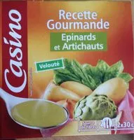 Mängden socker i Velouté épinards et artichauts