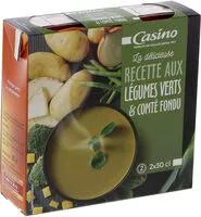 Mängden socker i La délicieuse RECETTE AUX LEGUMES VERTS & COMTE FONDU