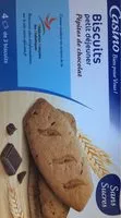 Mängden socker i Biscuits aux céréales et aux pépites de chocolat