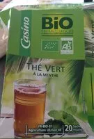 Mängden socker i Thé vert à la Menthe