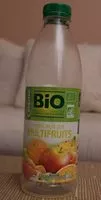 Mängden socker i Multifruits Bio 100% Pur Jus