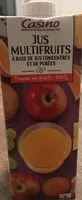 Mängden socker i Jus multifruits