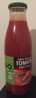 Mängden socker i Jus de tomate salé à 3g/L