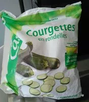 Mängden socker i Courgettes en rondelles Agriplus