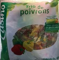 Mängden socker i Trio de poivrons en lanières