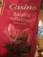 Mängden socker i Raisins Secs