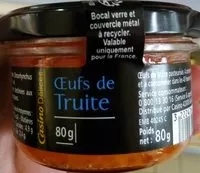 Mängden socker i Oeufs de truite