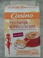 Mängden socker i Recharge D'edulcorant