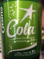 Mängden socker i Cola Edulcorant Naturel 