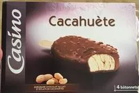 Mängden socker i Cacahuètes