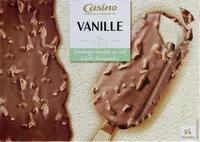 Mängden socker i Maxi bâtonnets vanille enrobage chocolat au lait éclats d'amandes x4