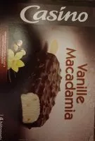 Mängden socker i Maxi bâtonnets Vanille macadamia x4