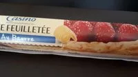 Mängden socker i Pâte feuilletée au beurre