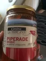 Mängden socker i Piperade Basque au piment d'Espelette