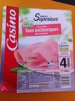 Mängden socker i Jambon Supérieur Découenné Dégraissé