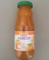 Mängden socker i Nectar Abricot à base de purée Teneur en fruits : 40% minimum